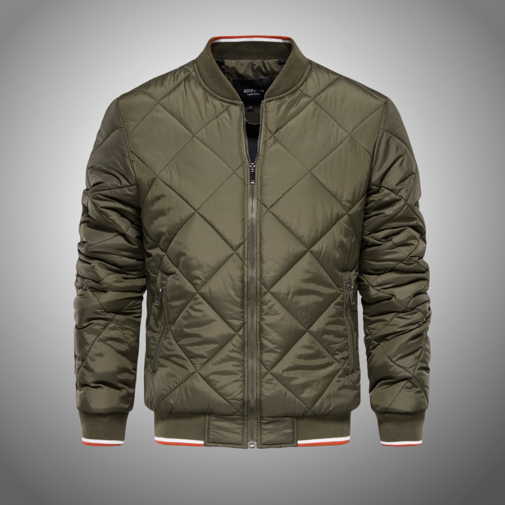 Cruise Quilted Bomber Jacket