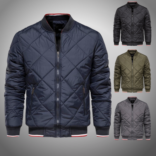Cruise Quilted Bomber Jacket